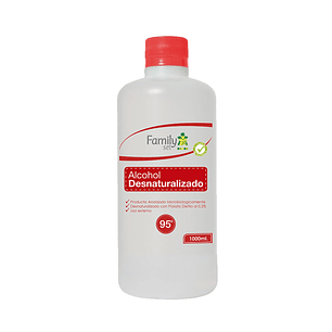 Family Set Alcohol Desinfectante 95% 1000 mL