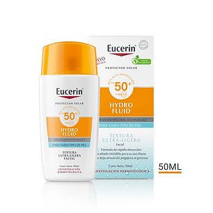 EUCERIN Protector Solar Sun Face Hydro Protect Ultra-Light Fluid SPF 50+