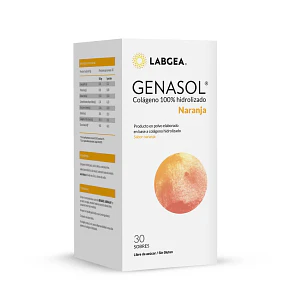 COLÁGENO HIDROLIZADO GEA GENASOL PVO. NARANJA 30 SOBRES