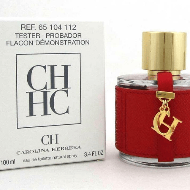 Perfume Carolina Herrera CH Mujer EDT 100 Ml Tester (con tapa)