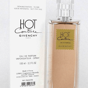 Perfume Givenchy Hot Couture Edp 100 Ml Tester (con tapa)