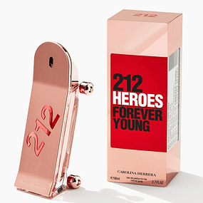 Perfume Carolina Herrera 212 Heroes Forever Young EDP 80 Ml Mujer 