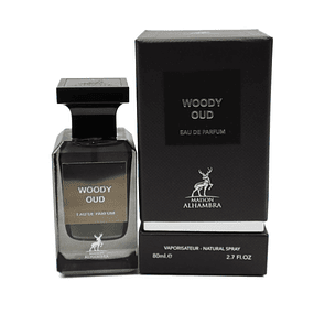 Perfume Maison Alhambra Woody Oud EDP 80 Ml Unisex