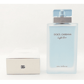 Dolce & Gabbana Light Blue Eau Intense EDP 100 Ml  Mujer Tester (con tapa)