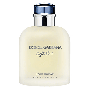 Perfume Dolce & Gabbana Light Blue Pour Homme EDT 125 Ml Tester (con tapa)
