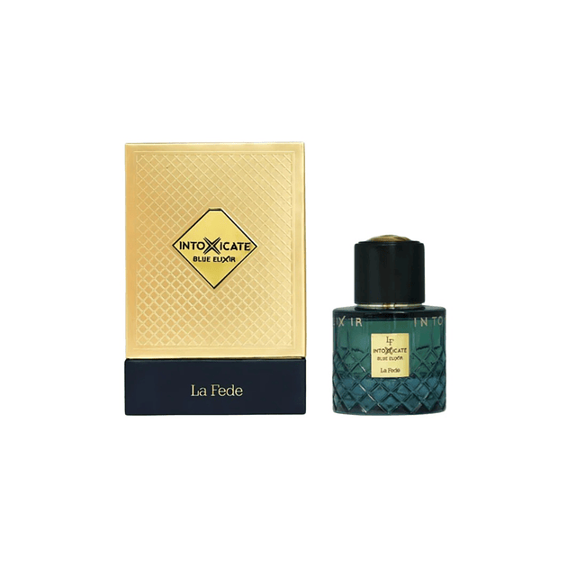 Perfume Khadlaj La Fede Intoxicate Blue Elixir EDP 100 Ml Hombres