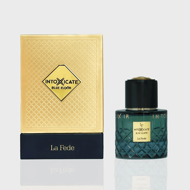 Perfume Khadlaj La Fede Intoxicate Blue Elixir EDP 100 Ml Hombres
