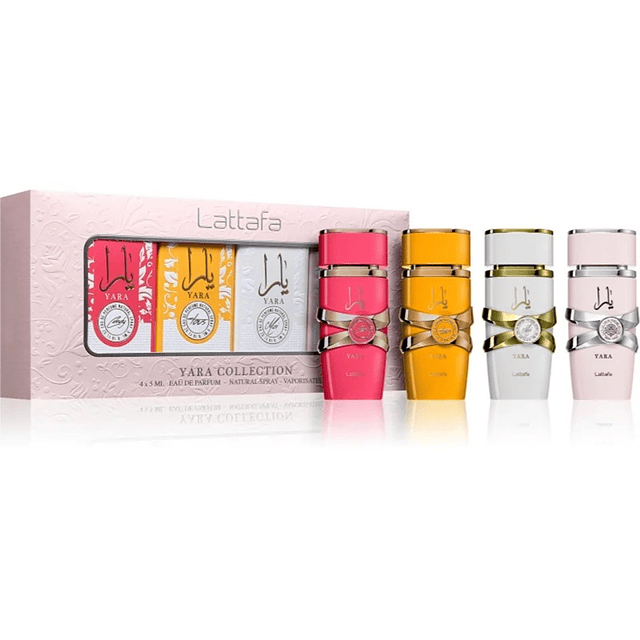 Perfume Lattafa Yara Collection 4x5ML EDP Estuche Mujer