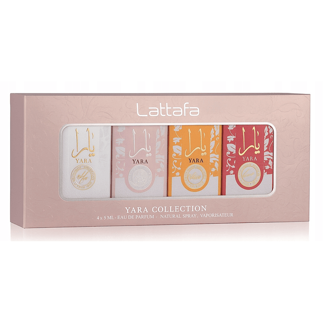 Perfume Lattafa Yara Collection 4x5ML EDP Estuche Mujer