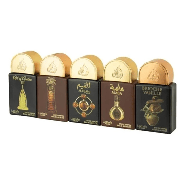 Perfume Lattafa Pride Estuche Box 4 EDP 5 x 20 Ml