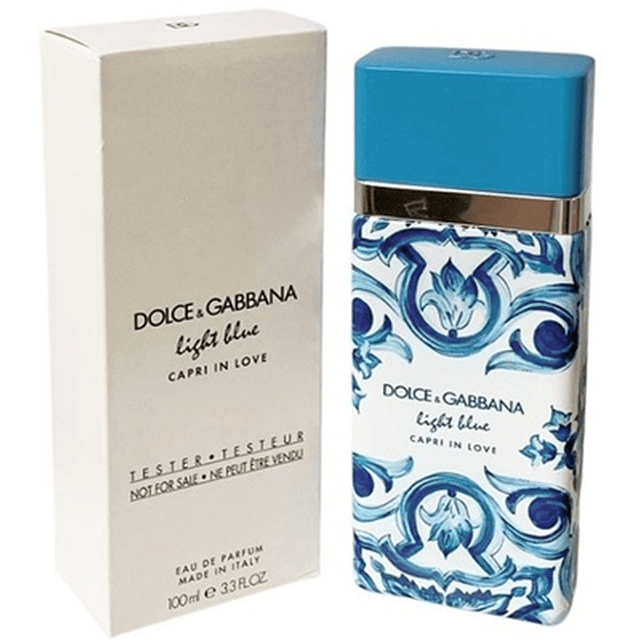 Perfume Dolce & Gabbana Light Blue Capri In Love EDP 100 Ml Mujer Tester