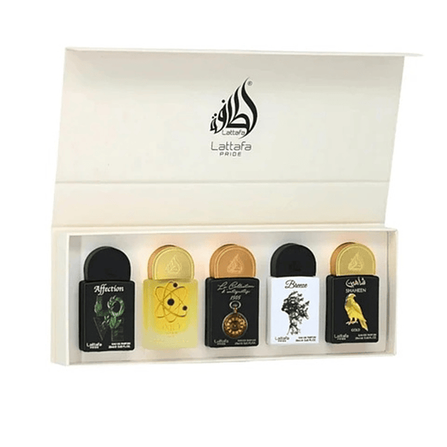 Perfume Lattafa Pride Estuche Box 1 EDP 5 x 20 Ml 
