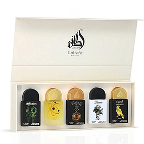 Perfume Lattafa Pride Estuche Box 1 EDP 5 x 20 Ml 