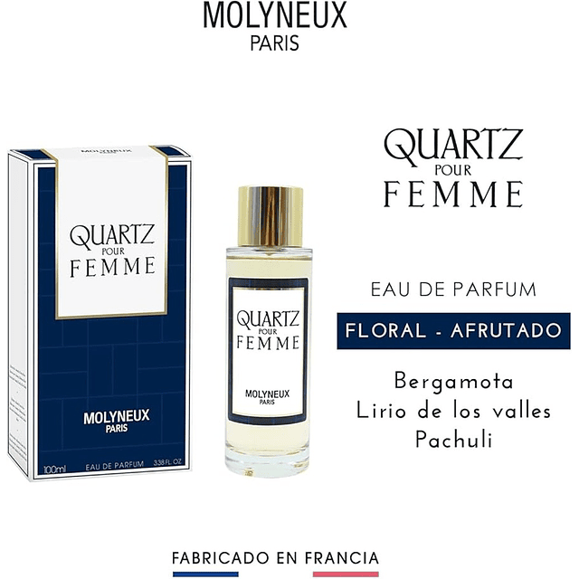 Perfume Molyneux Quartz Pour Femme EDP 100 Ml