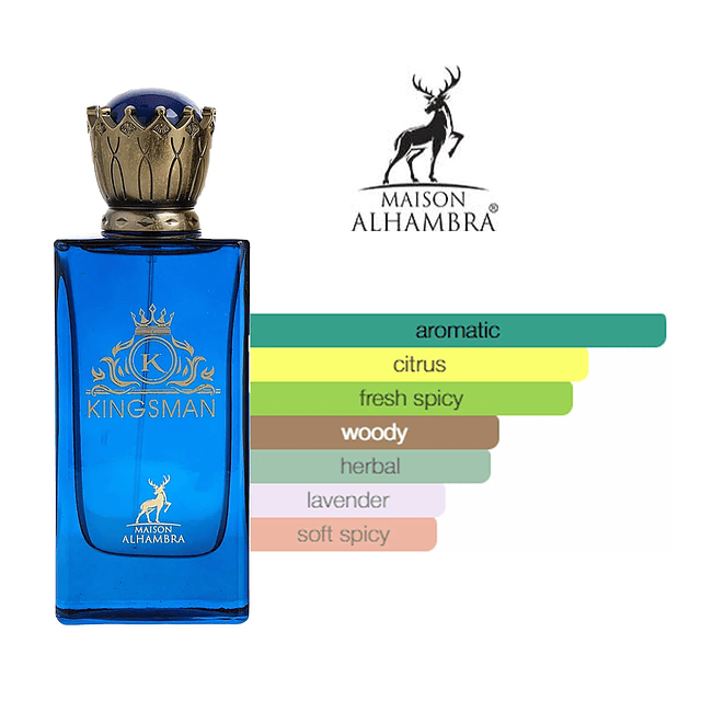 Perfume Maison Alhambra Kingsman EDP 100 Ml Hombres