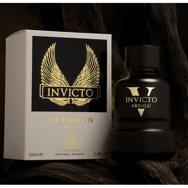 Perfume Fragrance World Invicto Victorious Absolu EDP 100 Ml Hombres