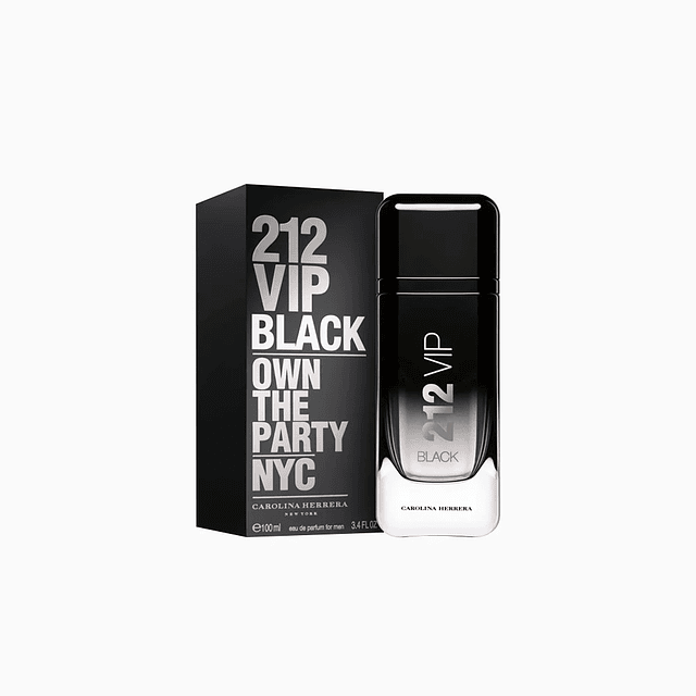 Perfume Carolina Herrera 212 Vip Black Edp 100 Ml Hombres