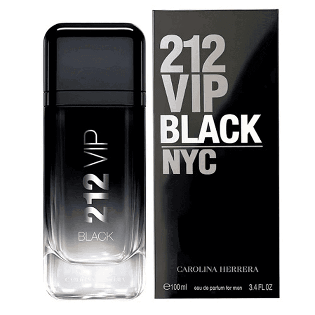 Perfume Carolina Herrera 212 Vip Black Edp 100 Ml Hombres