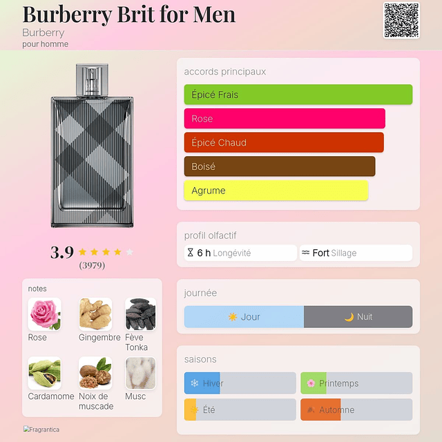 Perfume Burberry Brit For Him EDT 100 Ml 