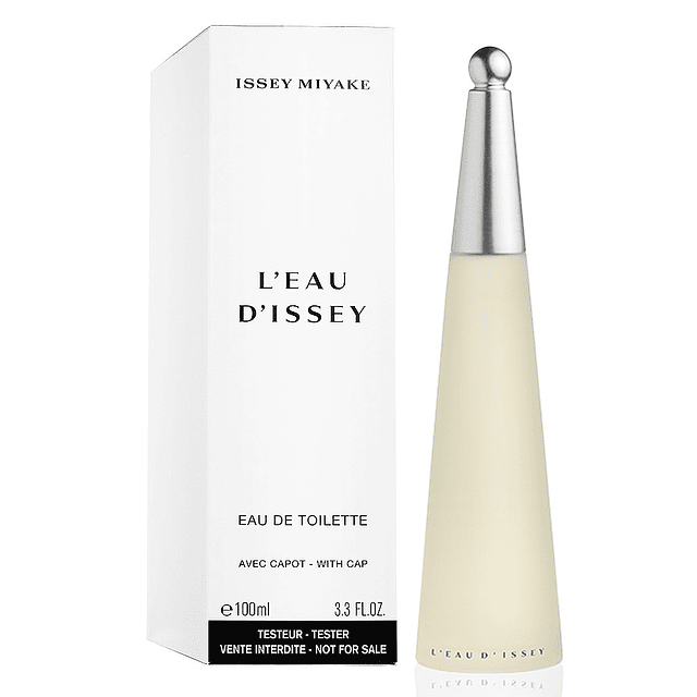 Perfume Issey Miyake L'eau D'issey EDT 100 Ml Tester Mujer (con tapa)