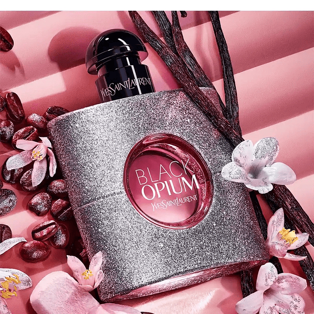 Perfume Yves Saint Laurent Black Opium EDP Glitter 30 Ml Mujer