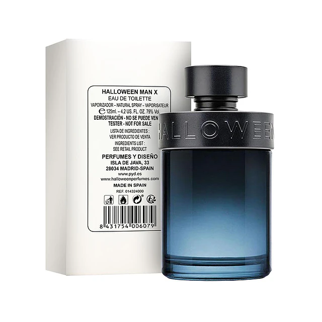Halloween Man X Edt 125 Ml Tester (con tapa)- COPIA