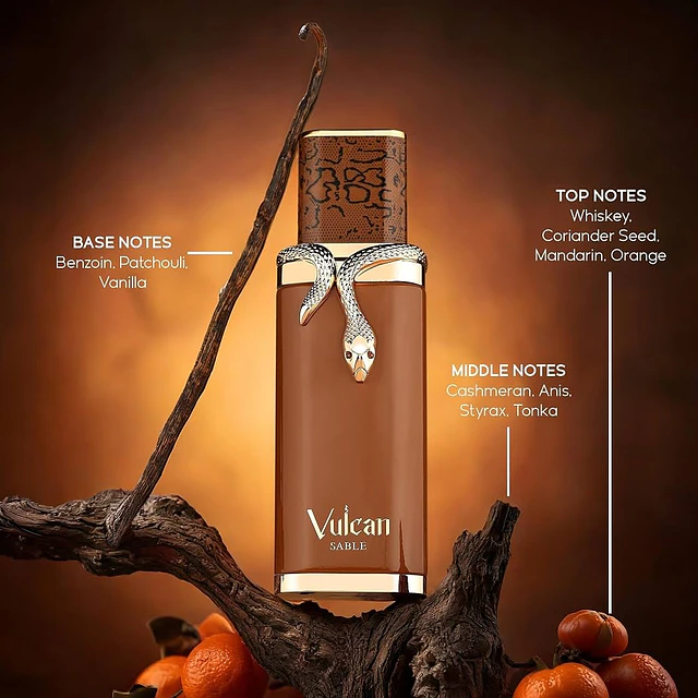 Perfume French Avenue Vulcan Sable EDP 100 Ml Unisex