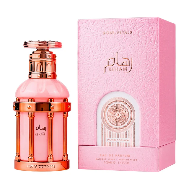 Perfume Paris Corner Reham Rose Petals EDP 100 Ml Unisex
