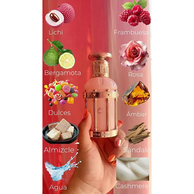 Perfume Paris Corner Reham Rose Petals EDP 100 Ml Unisex