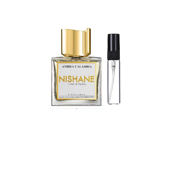 Decant Perfume Nishane Ambra Calabria Extrait de Parfum Unisex
