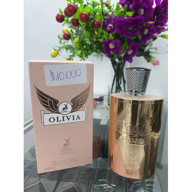 Perfume Parcial Maison Alhambra Olivia EDP 80 Ml Mujer Al 90%
