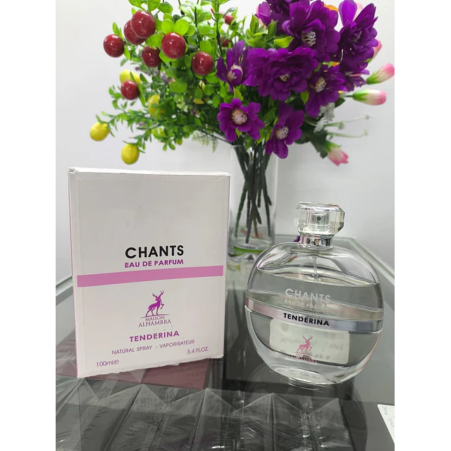 Perfume Parcial Maison Alhambra Chants Tenderina EDP 100 Ml Mujer Al 80%
