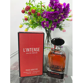 Perfume Parcial Maison Alhambra L' Intense Rouge Addiction EDP 100 Ml Mujer Al 97%