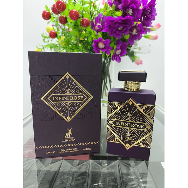 Perfume Parcial Maison Alhambra Infini Rose EDP 100 Ml Unisex Al 90%