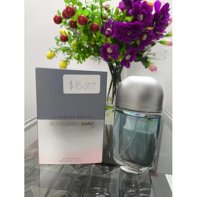 Perfume Parcial Alejandro Sanz Mi Acorde Eres Tu El EDT 100 Ml Al 90%