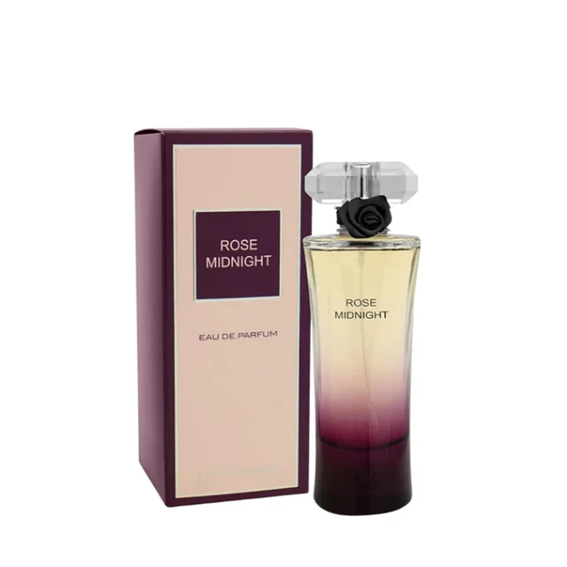 Perfume Fragrance World  Rose Midnight EDP 80 Ml Mujer