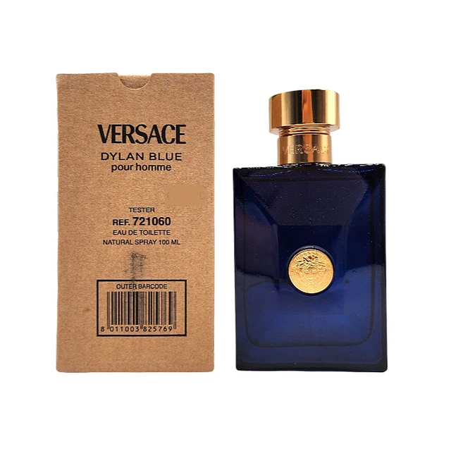 Versace Dylan Blue EDT 100 Ml Hombres Tester (con tapa)