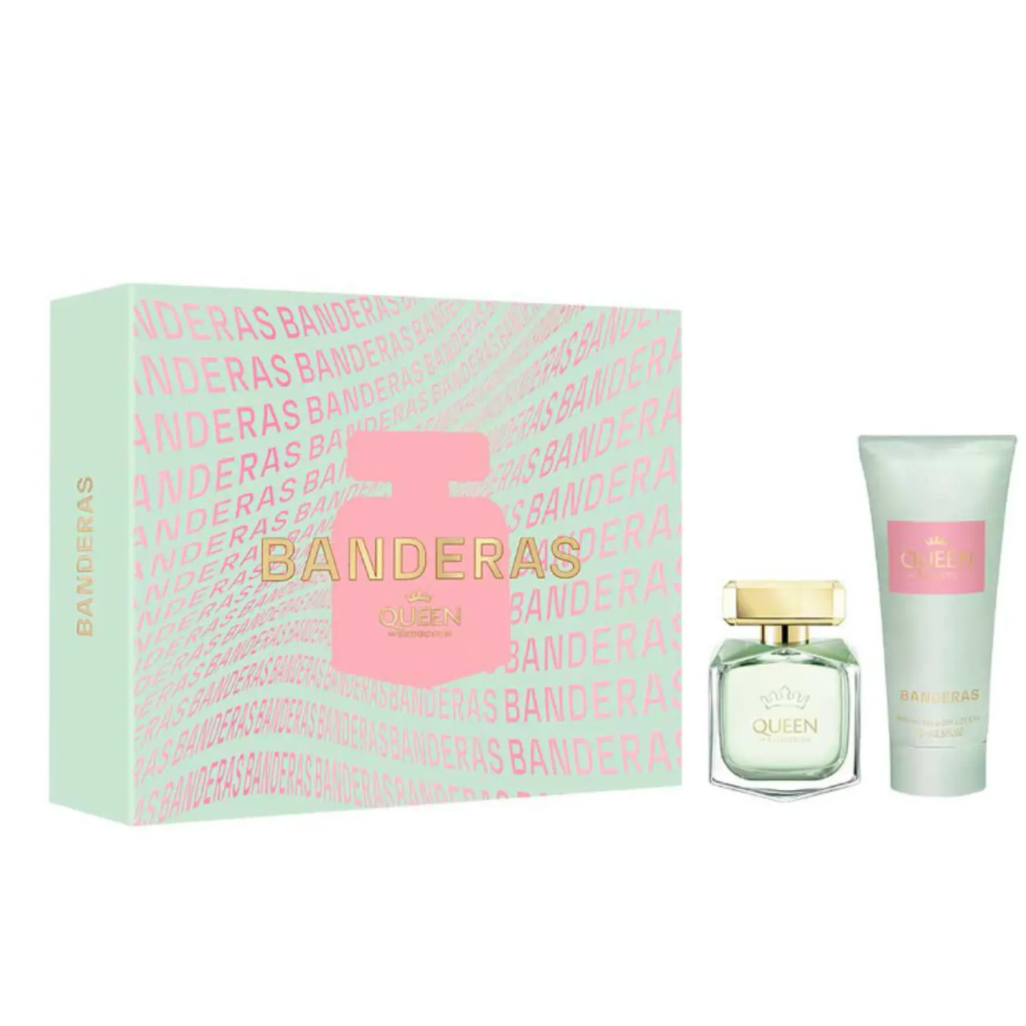 Antonio Banderas Set Perfume Queen of Seduction EDT 50 ml + Loción Corporal 75 ML 1