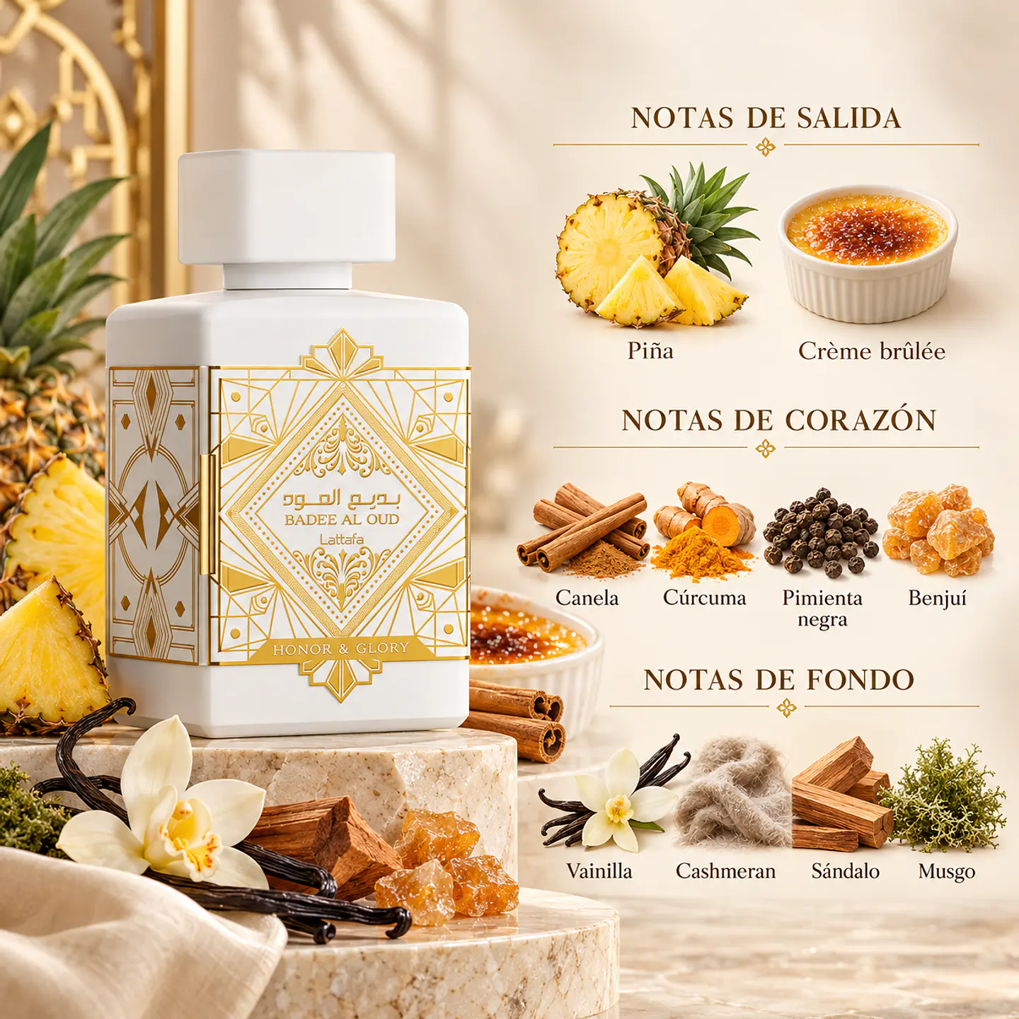 Badee Al Oud Honor & Glory EDP 100 Unisex 2