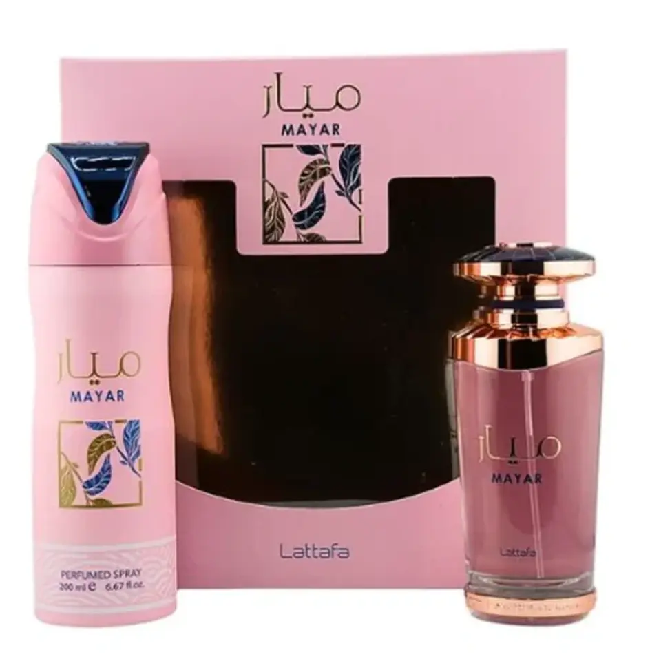 Lattafa Set Mayar EDP 100 ML+Desodorante 200 ML 1