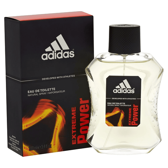 Adidas Extreme Power para hombre / 100 ml Eau De Toilette Spray