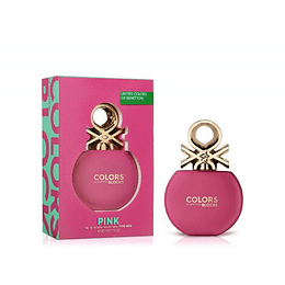 Colors Pink (blocks edition) para mujer / 80 ml Eau De Toilette Spray