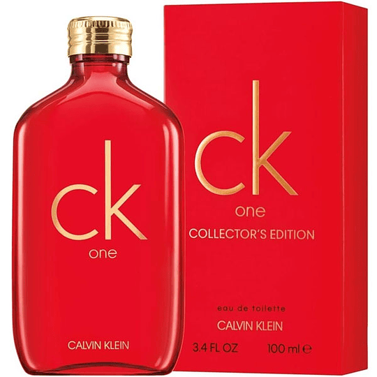 CK One Red (collector's edition) para mujer / 100 ml Eau ...