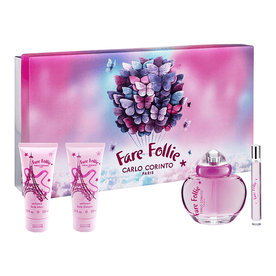 Fare Follie para mujer / SET - 100 ml Eau De Toilette Spray