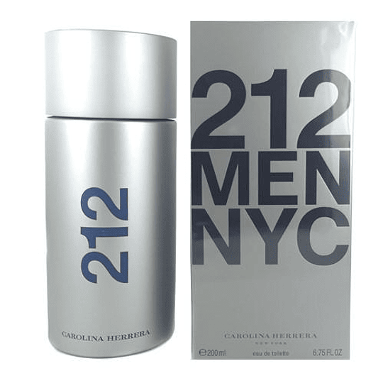 212 Men NYC para hombre / 200 ml Eau De Toilette Spray