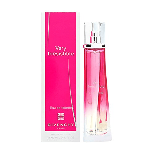 Very Irrésistible para mujer / 75 ml Eau De Toilette Spray