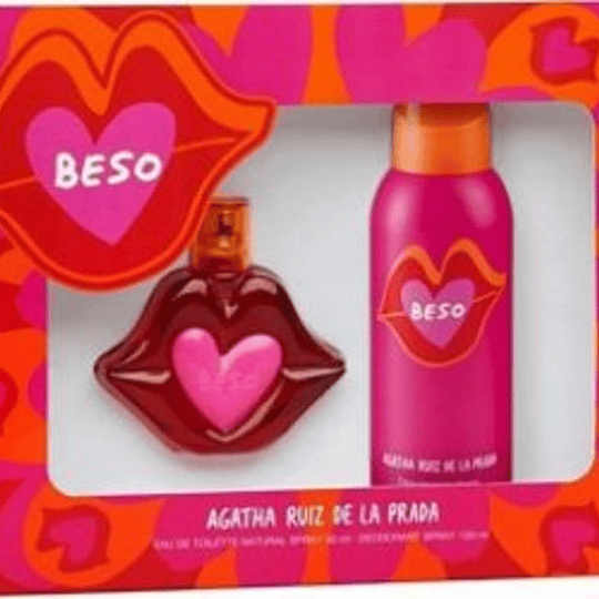 Beso para mujer / SET - 100 ml Eau De Toilette Spray