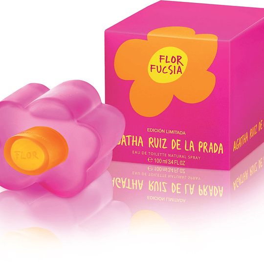 Flor Fucsia para mujer / 100 ml Eau De Toilette Spray