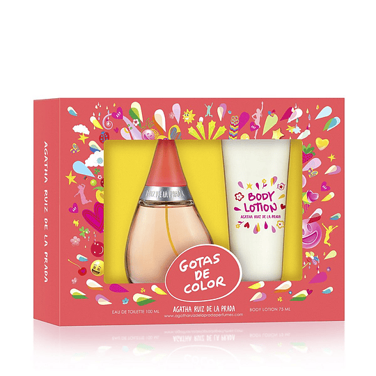 Gotas De Color para mujer / SET - 100 ml Eau De Toilette Spray