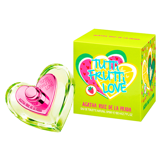 Tutti Frutti Love para mujer / 80 ml Eau De Toilette Spray